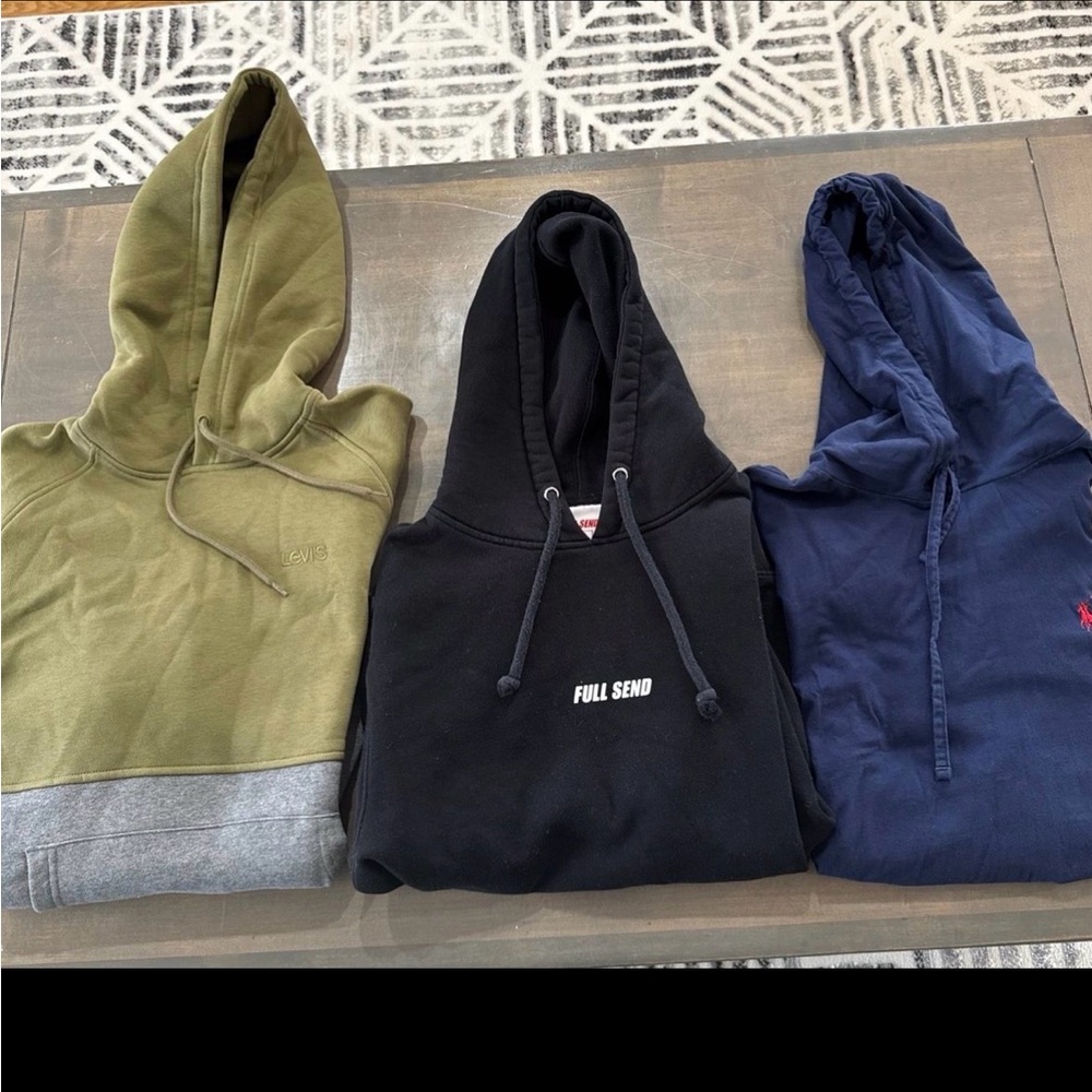 Mens S hoodie bundle